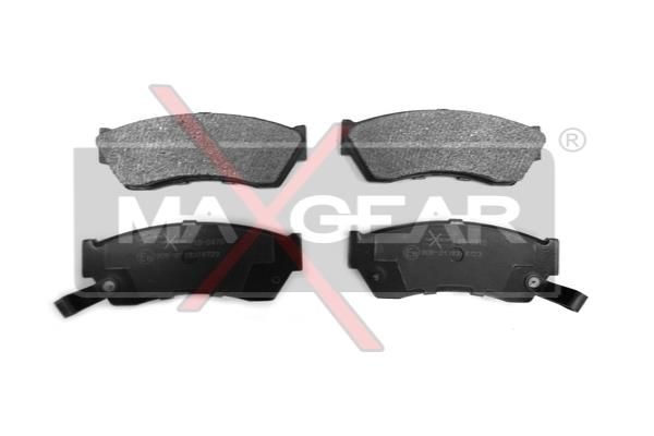 Комплект гальмівних накладок, дискове гальмо MAXGEAR 19-0476