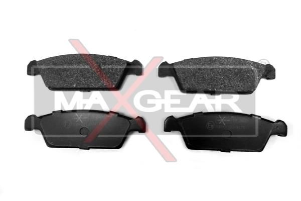 Brake Pad Set, disc brake MAXGEAR 19-0480