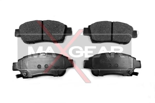 Brake Pad Set, disc brake MAXGEAR 19-0489