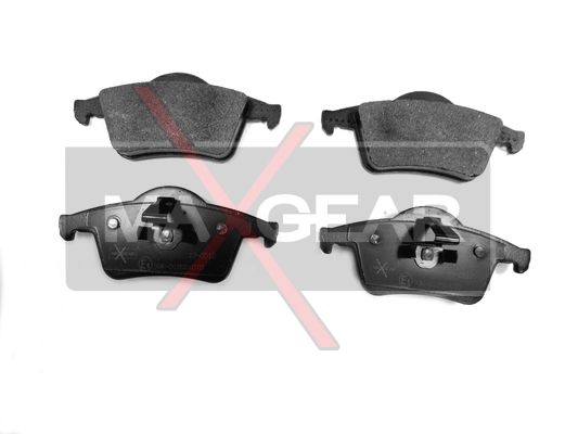 Brake Pad Set, disc brake MAXGEAR 19-0512