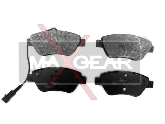 Комплект гальмівних накладок, дискове гальмо MAXGEAR 19-0514