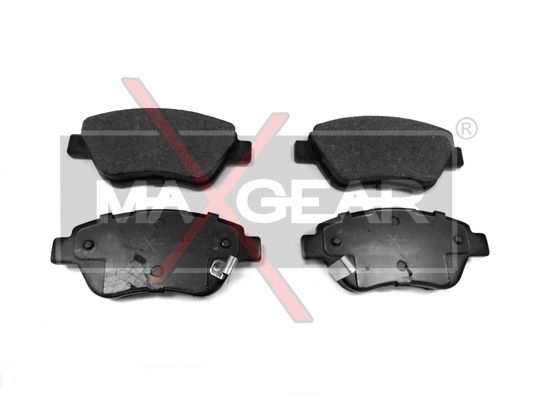 Brake Pad Set, disc brake MAXGEAR 19-0522