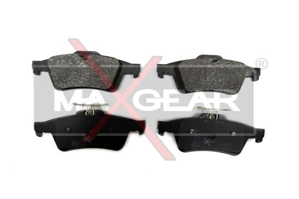 Комплект гальмівних накладок, дискове гальмо MAXGEAR 19-0523