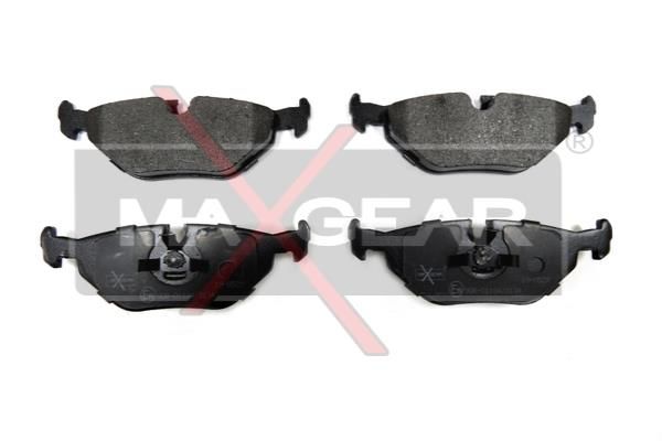 Комплект гальмівних накладок, дискове гальмо MAXGEAR 19-0529