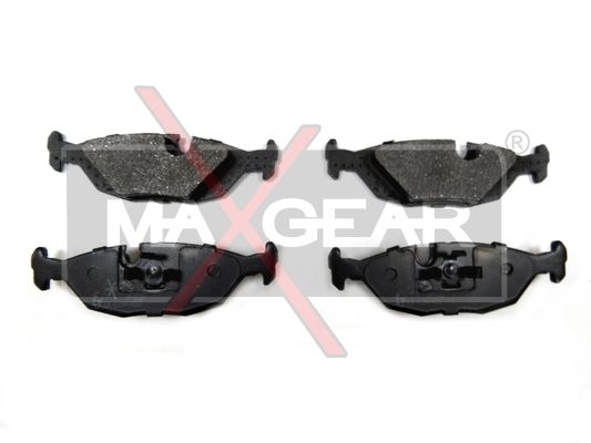 Комплект гальмівних накладок, дискове гальмо MAXGEAR 19-0533