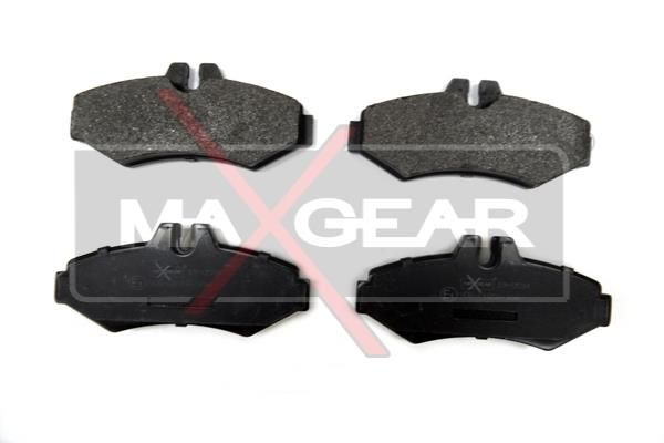 Комплект гальмівних накладок, дискове гальмо MAXGEAR 19-0534