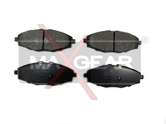 Комплект гальмівних накладок, дискове гальмо MAXGEAR 19-0536