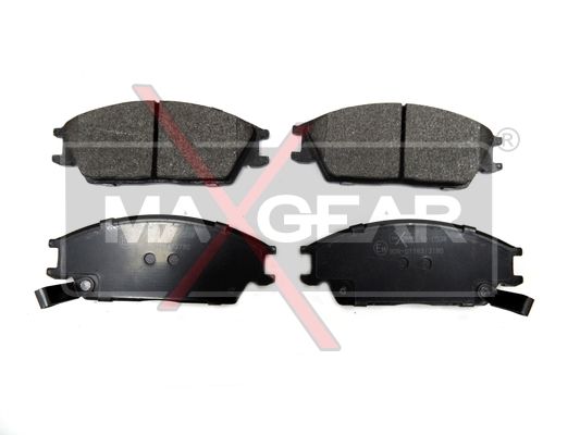 Brake Pad Set, disc brake MAXGEAR 19-0538