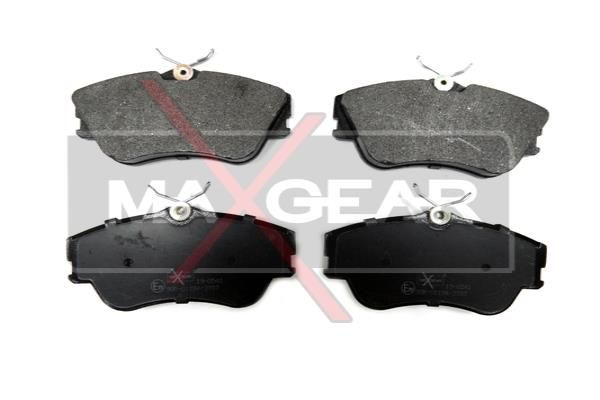 Комплект гальмівних накладок, дискове гальмо MAXGEAR 19-0541