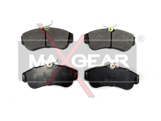 Комплект гальмівних накладок, дискове гальмо MAXGEAR 19-0544