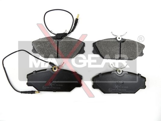 Brake Pad Set, disc brake MAXGEAR 19-0548