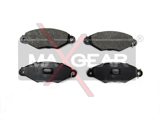 Комплект гальмівних накладок, дискове гальмо MAXGEAR 19-0555