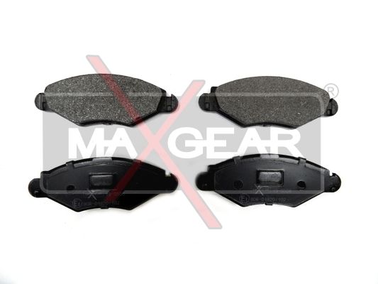 Комплект гальмівних накладок, дискове гальмо MAXGEAR 19-0556