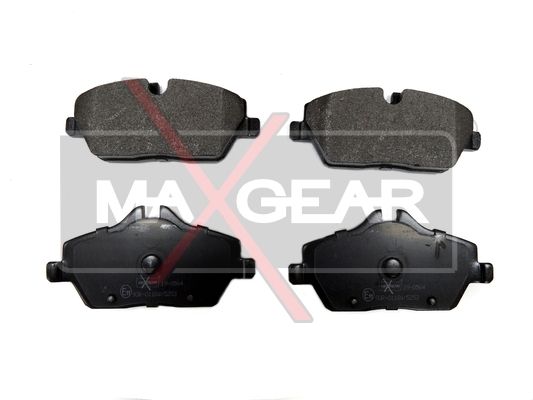 Комплект гальмівних накладок, дискове гальмо MAXGEAR 19-0564