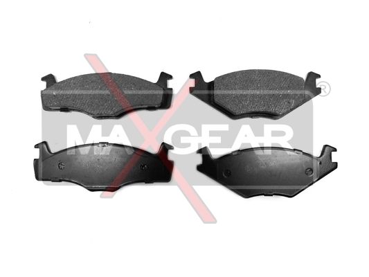 Комплект гальмівних накладок, дискове гальмо MAXGEAR 19-0583