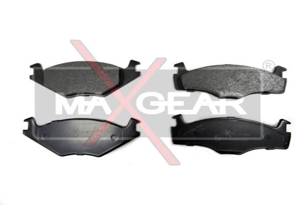 Комплект гальмівних накладок, дискове гальмо MAXGEAR 19-0584