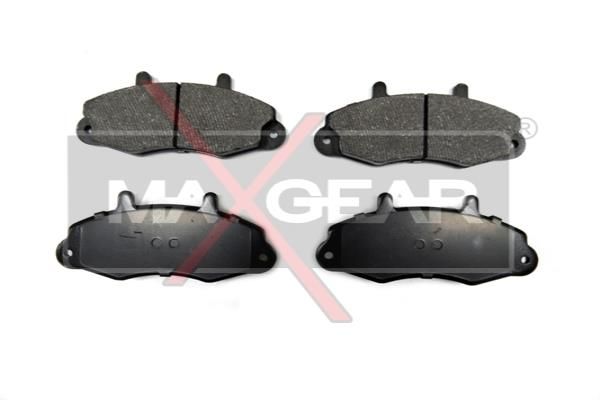 Brake Pad Set, disc brake MAXGEAR 19-0588