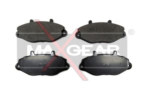 Brake Pad Set, disc brake MAXGEAR 19-0589