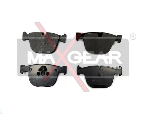 Комплект гальмівних накладок, дискове гальмо MAXGEAR 19-0590