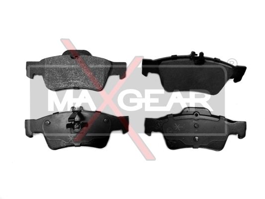 Комплект гальмівних накладок, дискове гальмо MAXGEAR 19-0593