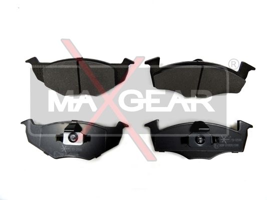 Комплект гальмівних накладок, дискове гальмо MAXGEAR 19-0599