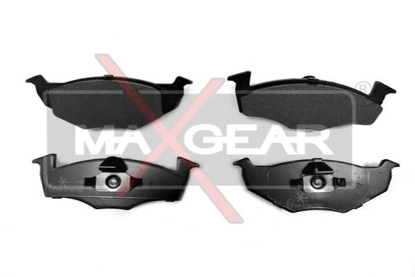 Комплект гальмівних накладок, дискове гальмо MAXGEAR 19-0607