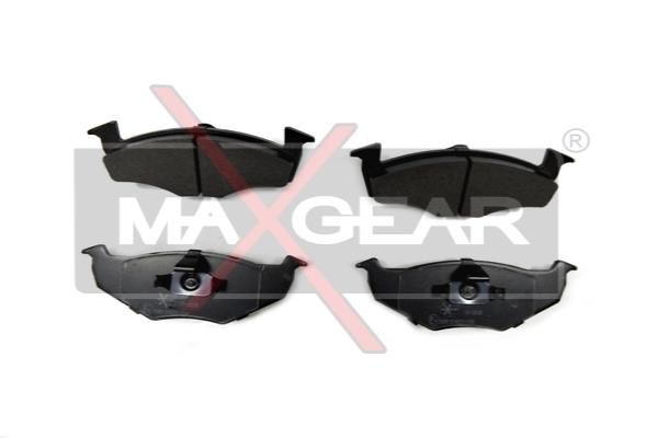 Комплект гальмівних накладок, дискове гальмо MAXGEAR 19-0608