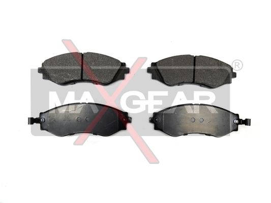 Комплект гальмівних накладок, дискове гальмо MAXGEAR 19-0609