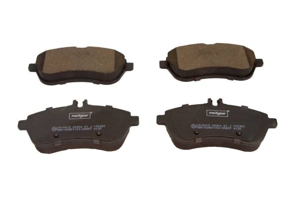 Brake Pad Set, disc brake MAXGEAR 19-0615