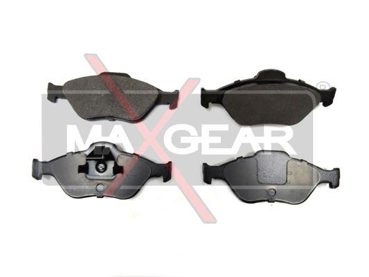 Комплект гальмівних накладок, дискове гальмо MAXGEAR 19-0619