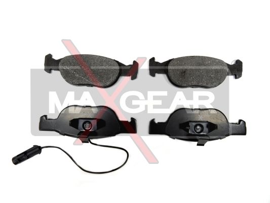 Brake Pad Set, disc brake MAXGEAR 19-0626