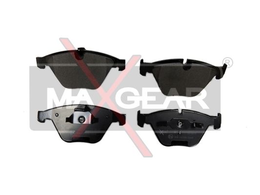 Комплект гальмівних накладок, дискове гальмо MAXGEAR 19-0639