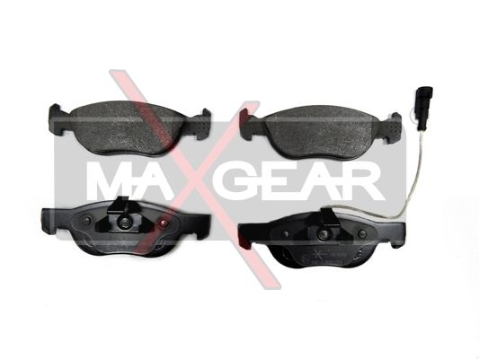 Brake Pad Set, disc brake MAXGEAR 19-0655