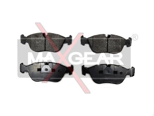 Комплект гальмівних накладок, дискове гальмо MAXGEAR 19-0656