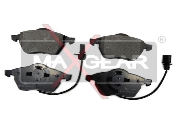 Brake Pad Set, disc brake MAXGEAR 19-0660