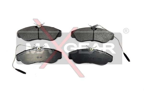 Brake Pad Set, disc brake MAXGEAR 19-0663