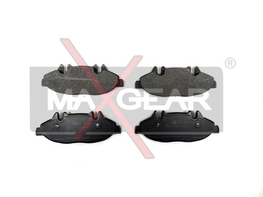 Комплект гальмівних накладок, дискове гальмо MAXGEAR 19-0669