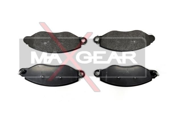 Комплект гальмівних накладок, дискове гальмо MAXGEAR 19-0671