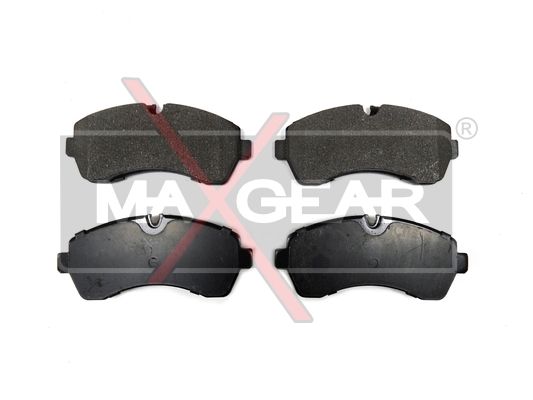 Комплект гальмівних накладок, дискове гальмо MAXGEAR 19-0675