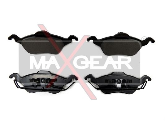 Комплект гальмівних накладок, дискове гальмо MAXGEAR 19-0676