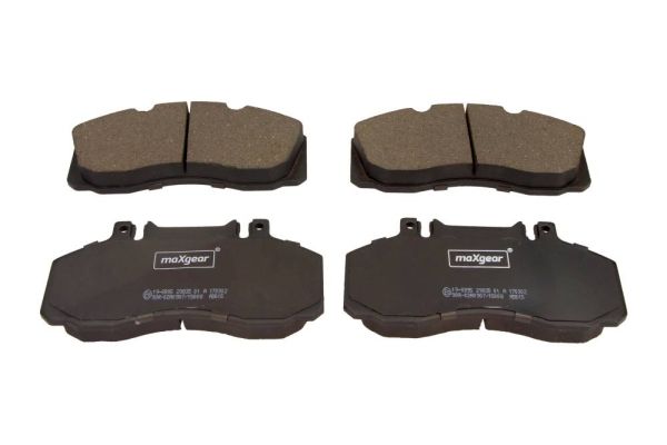 Brake Pad Set, disc brake MAXGEAR 19-0895