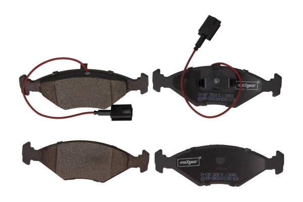 Brake Pad Set, disc brake MAXGEAR 19-1087