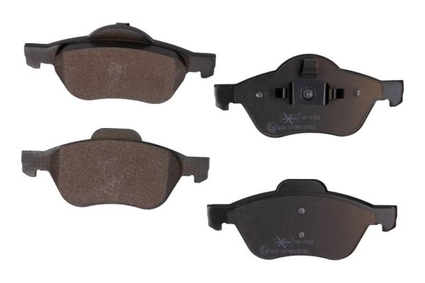 Brake Pad Set, disc brake MAXGEAR 19-1102