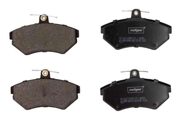 Brake Pad Set, disc brake MAXGEAR 19-1110