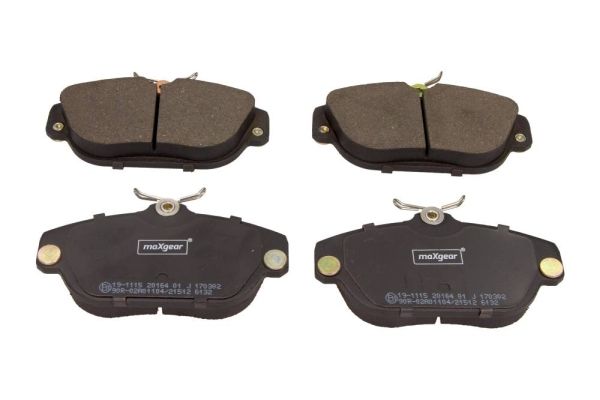 Brake Pad Set, disc brake MAXGEAR 19-1115