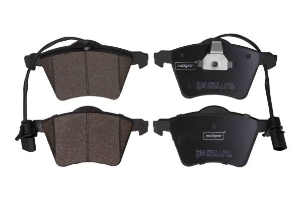 Brake Pad Set, disc brake MAXGEAR 19-1124