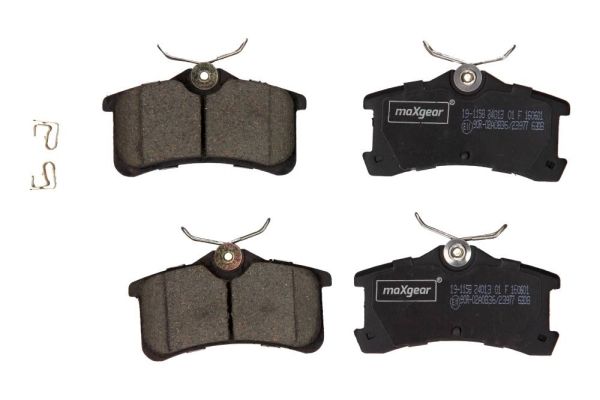 Brake Pad Set, disc brake MAXGEAR 19-1158