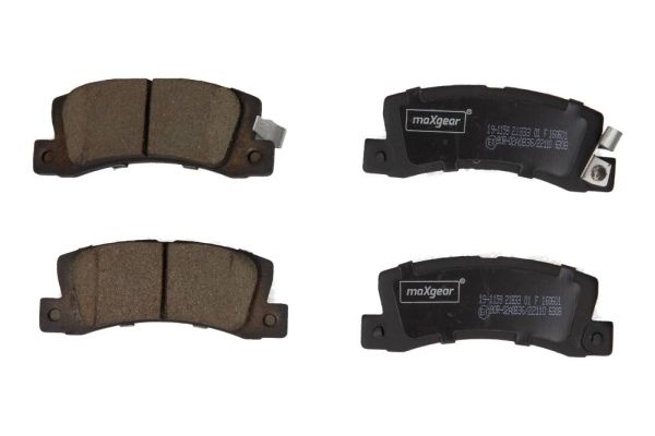 Brake Pad Set, disc brake MAXGEAR 19-1159