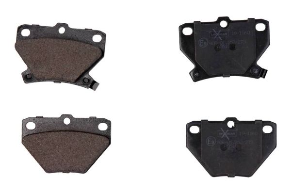 Brake Pad Set, disc brake MAXGEAR 19-1160