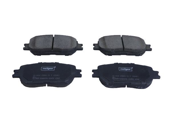 Brake Pad Set, disc brake MAXGEAR 19-1416